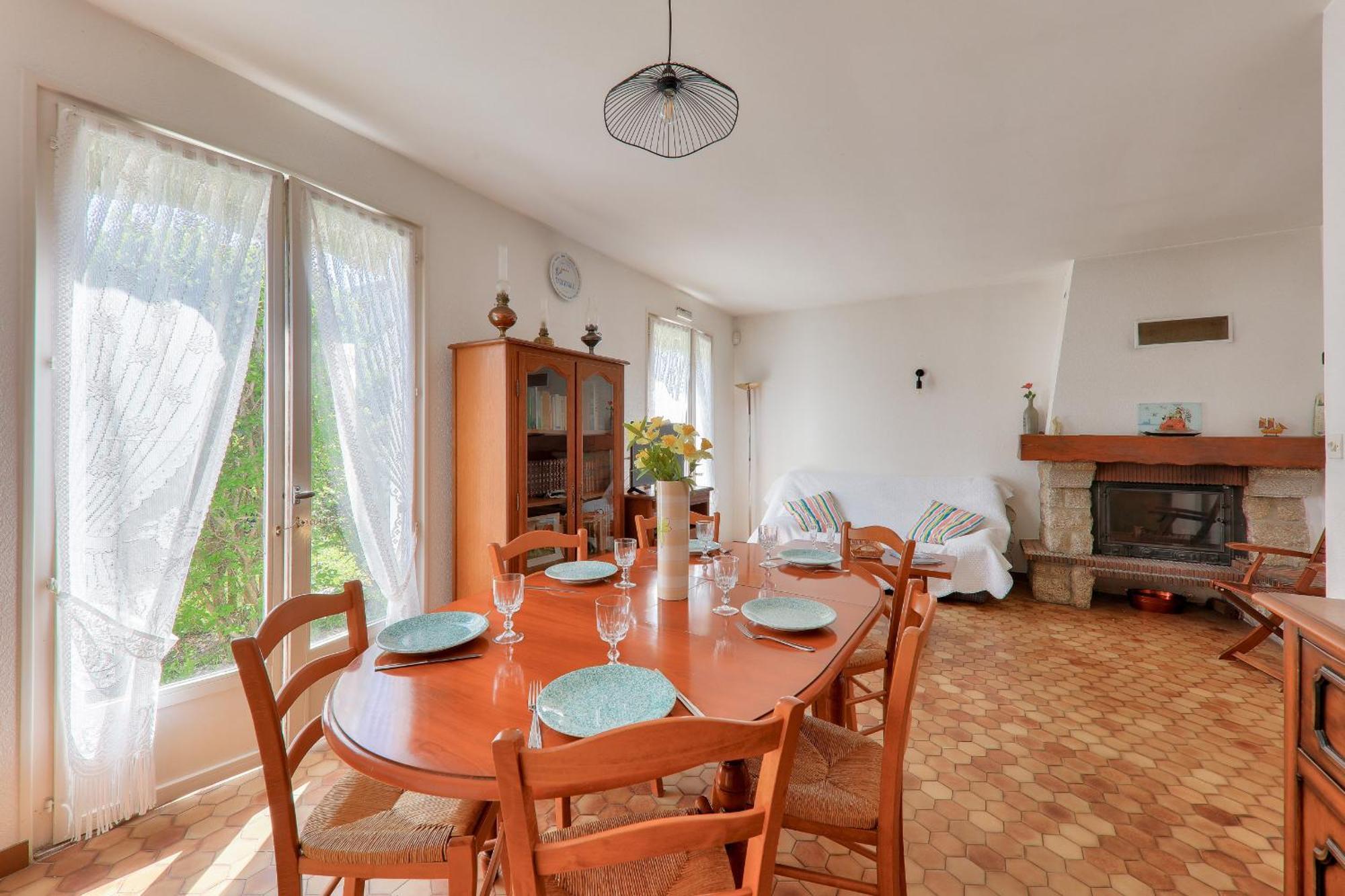 Vacances En Famille - Jardin - 800M De La Plage Сен-Жилдас-дьо-Руис Екстериор снимка